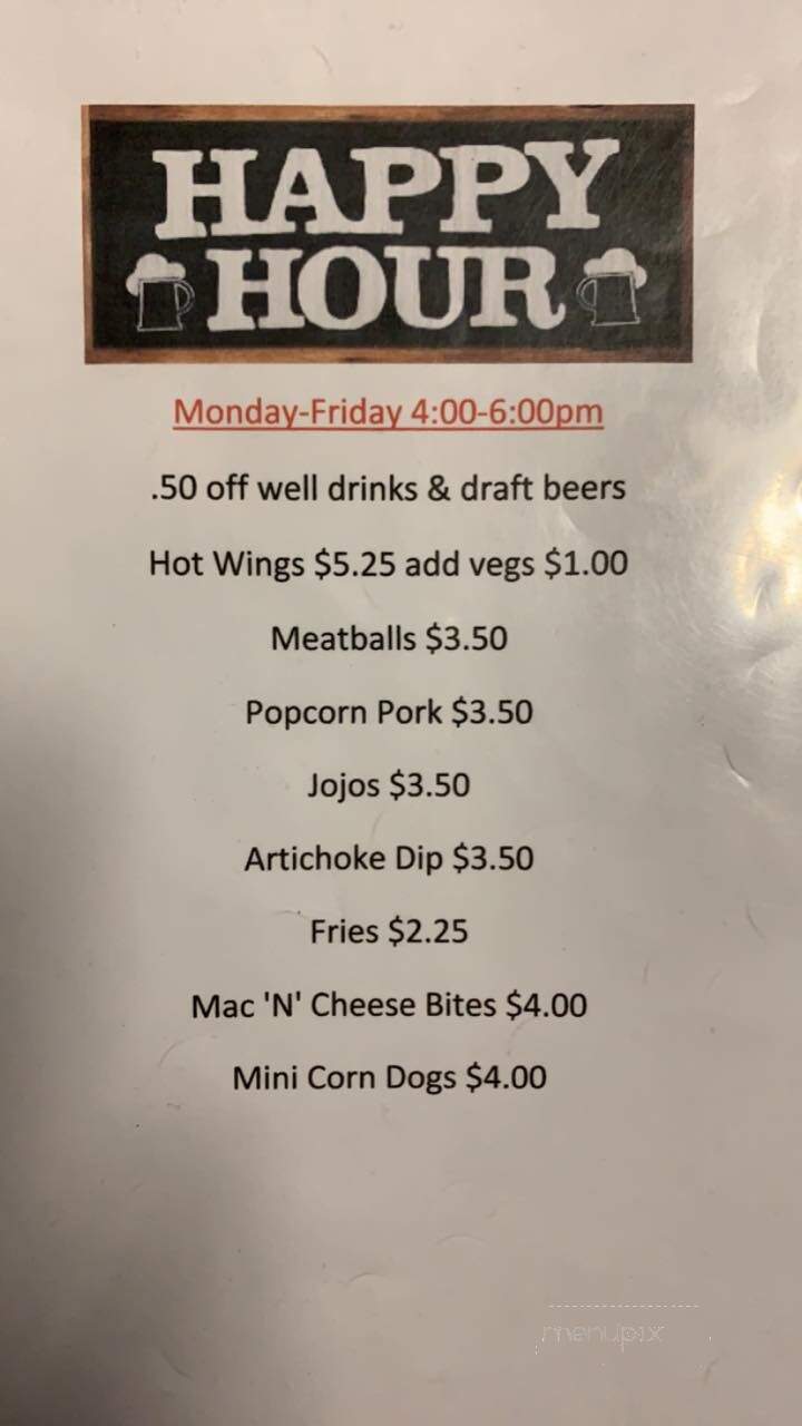 Last Lap - Cornelius, OR menu_pic