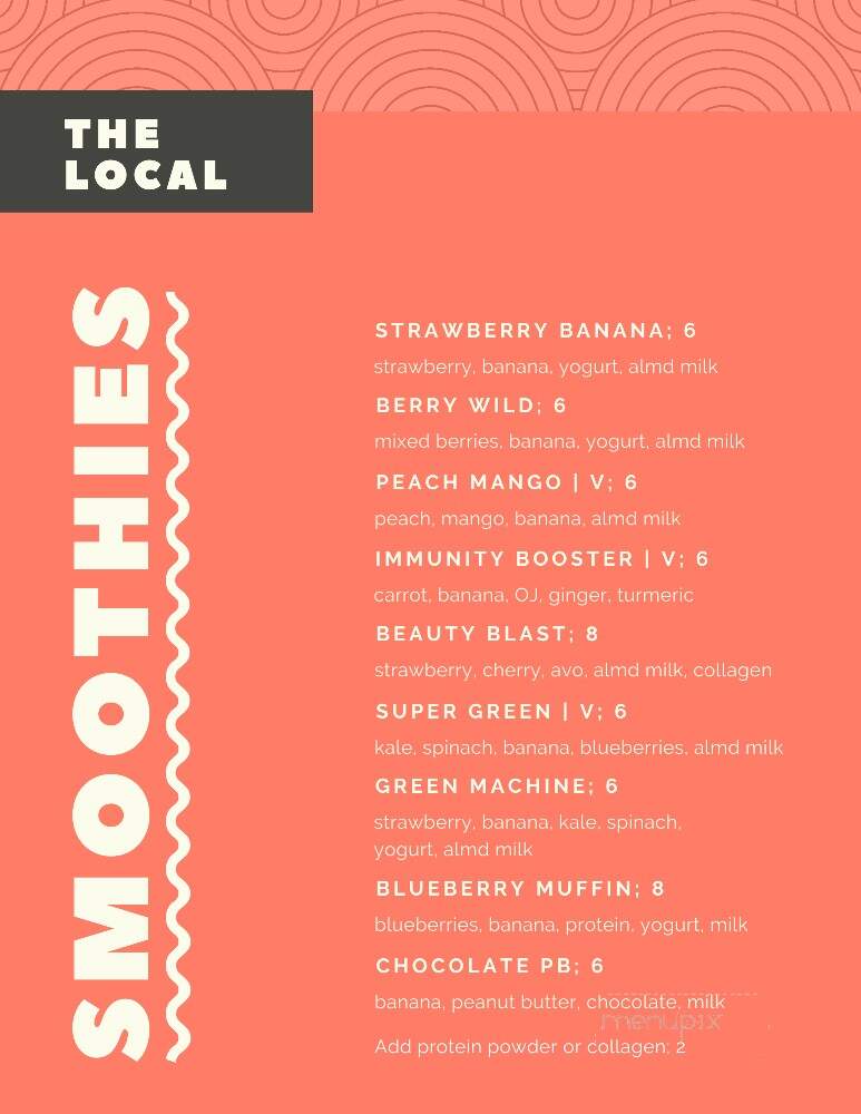 The Local - Baroda, MI menu_pic