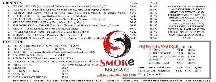 Smoke BBQ Cafe - Enfield, CT