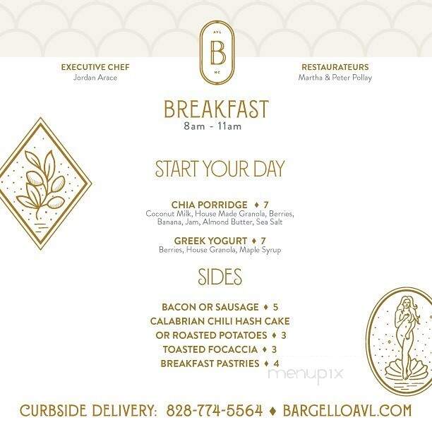 Bargello - Asheville, NC menu_pic