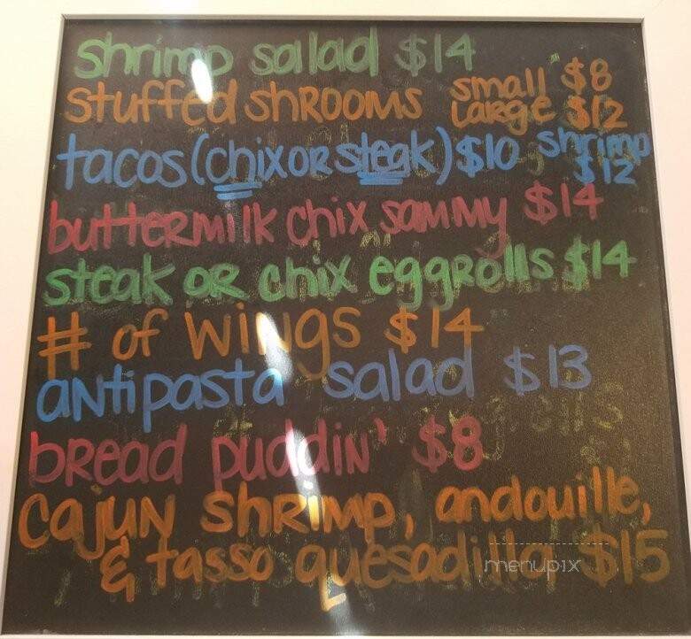 The Sloop - Gulf Shores, AL menu_pic