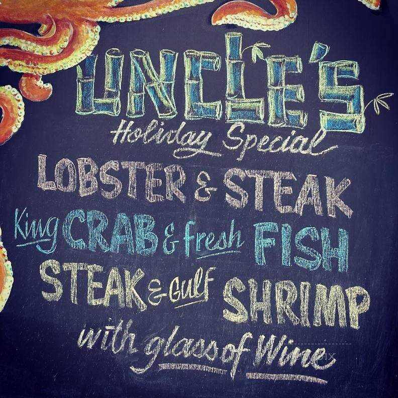 Uncle's Fish Market & Grill - Aiea, HI menu_pic