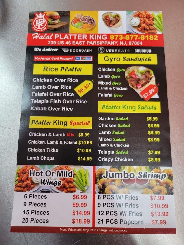 Halal Platter King - Parsippany, NJ