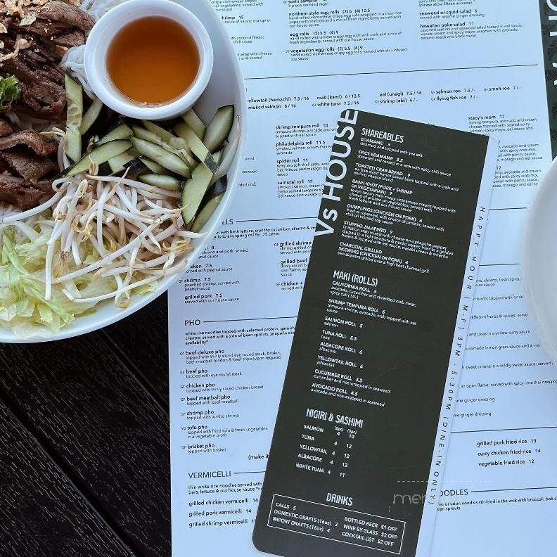V's House - North Richland Hills, TX menu_pic