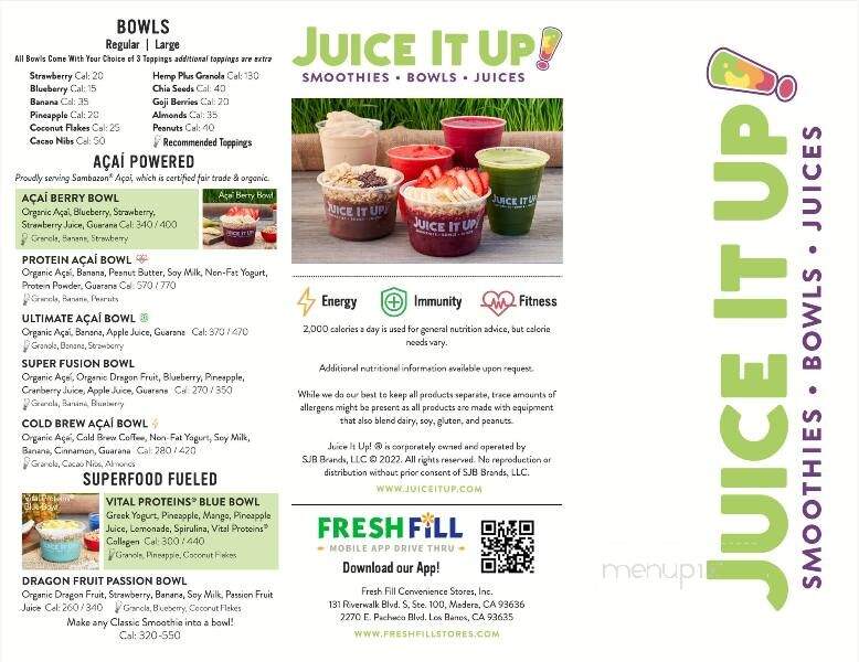 Fresh Fill w/ Juice It Up! - Madera, CA