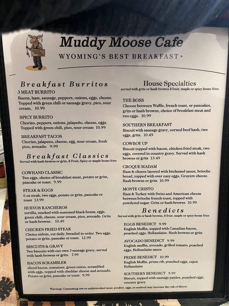 Muddy Moose Cafe - Cody, WY