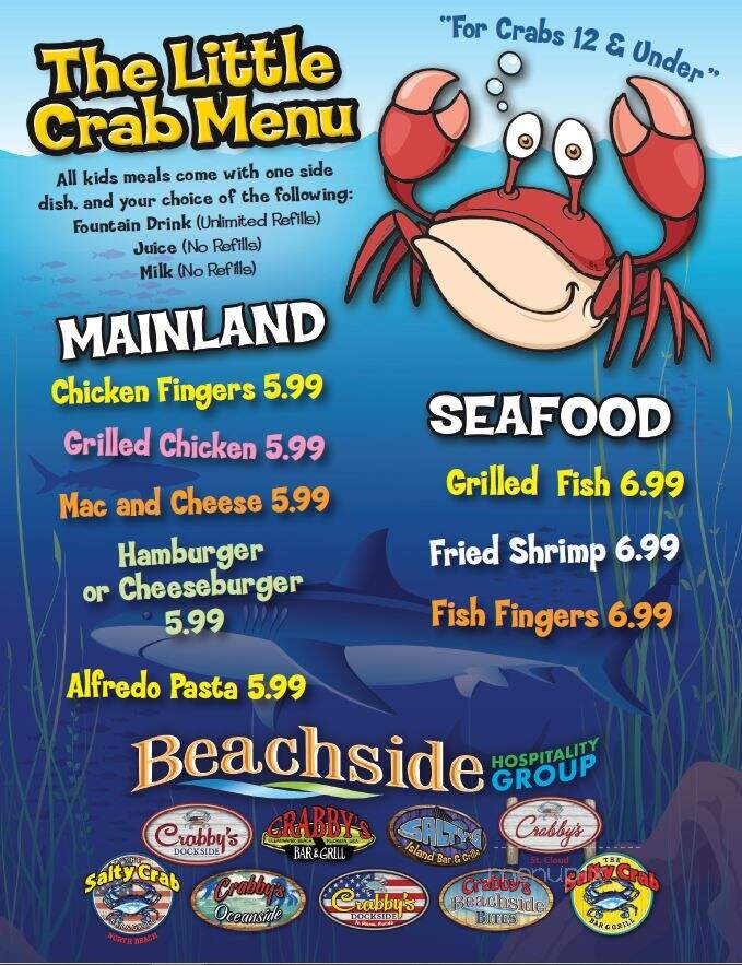 Crabby's Bar & Grill - New Smyrna Beach, FL