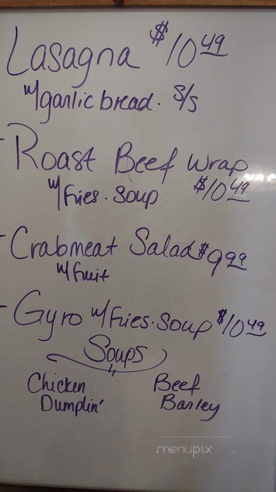 Nekoosa Cafe - Nekoosa, WI menu_pic