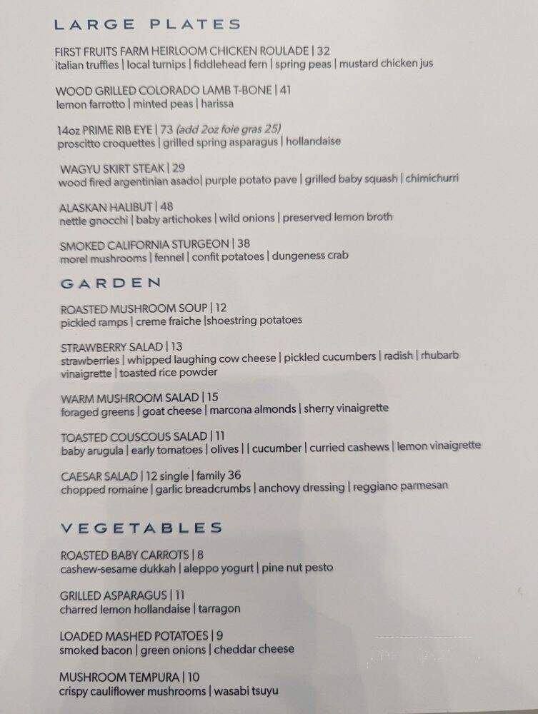 Nineteen 57 Bar & Restaurant - Reno, NV menu_pic