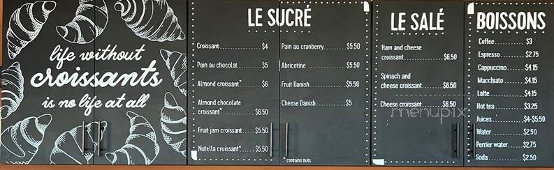 Mamie Colette - Newtown, PA menu_pic
