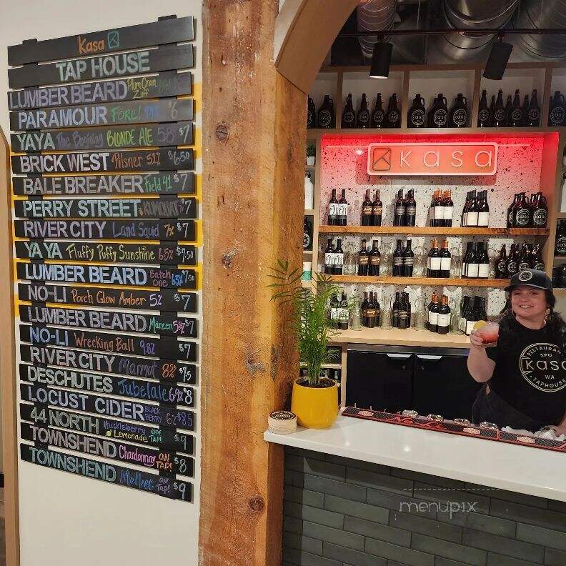 Kasa Restaurant & Taphouse - Spokane, WA menu_pic