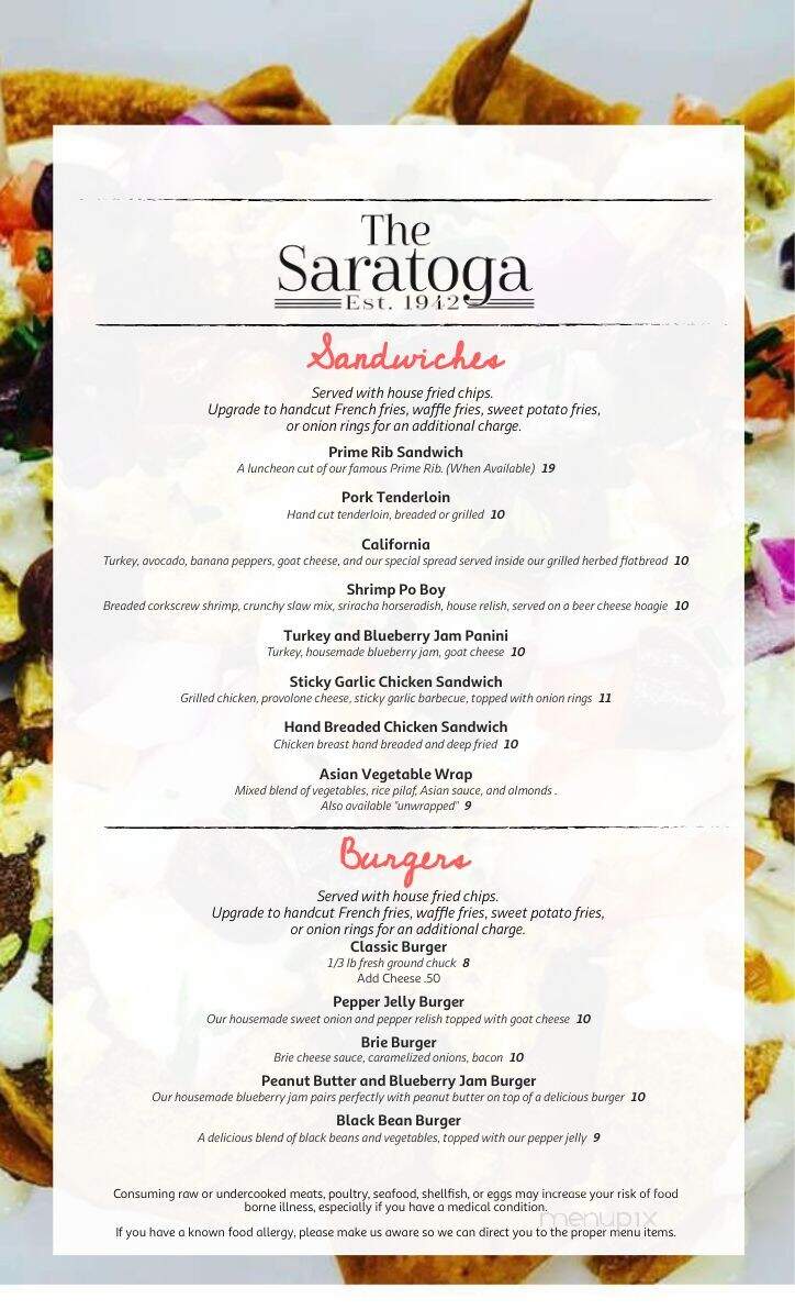 Saratoga Restaurant - Terre Haute, IN