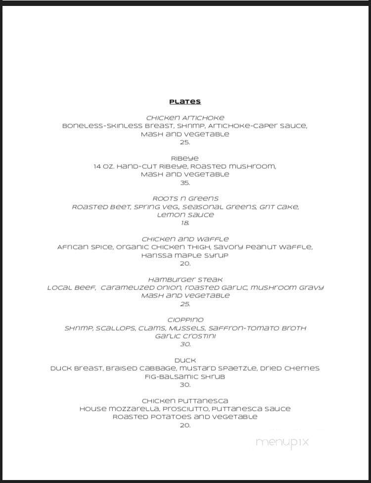 The Cafe at Indian Creek - Douglas City, CA menu_pic