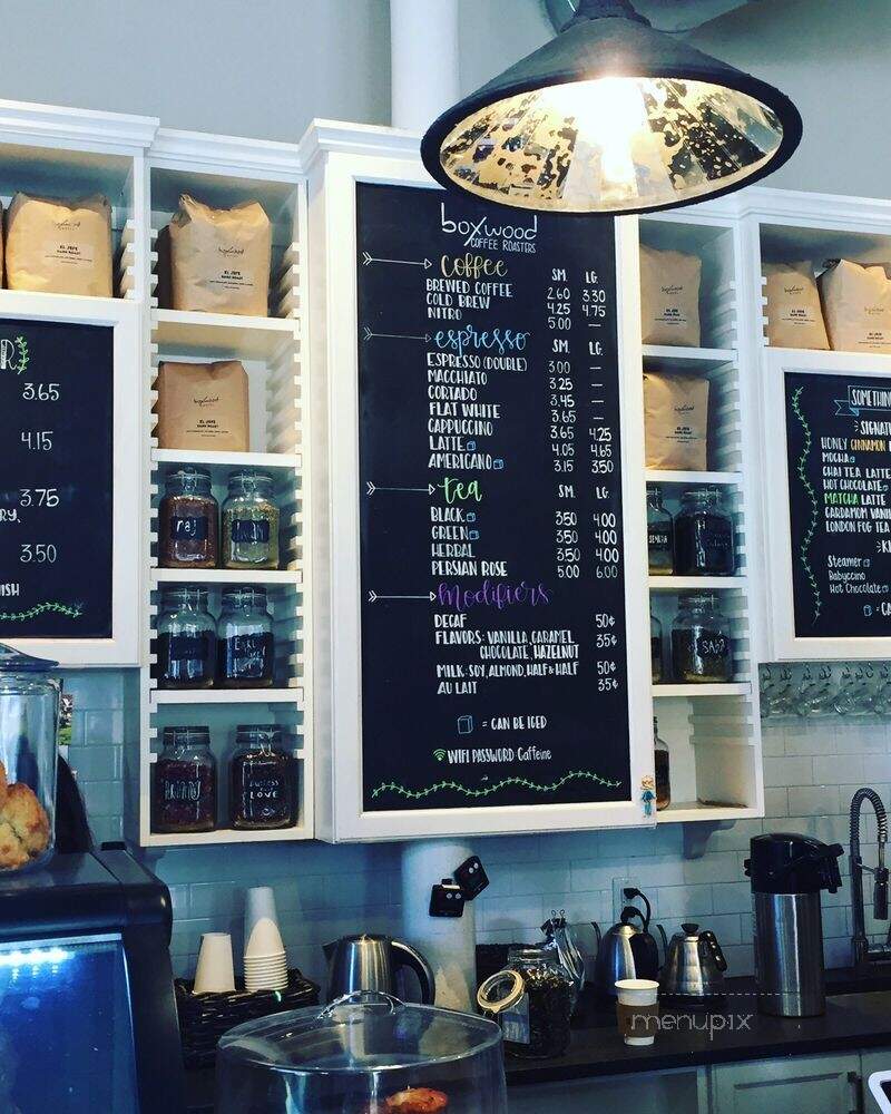 Boxwood Coffee - Summit, NJ menu_pic