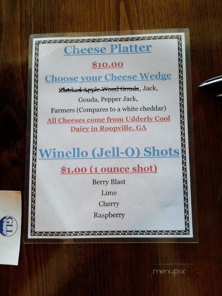 River's Bend Winery And Vineyard - West Point, GA menu_pic