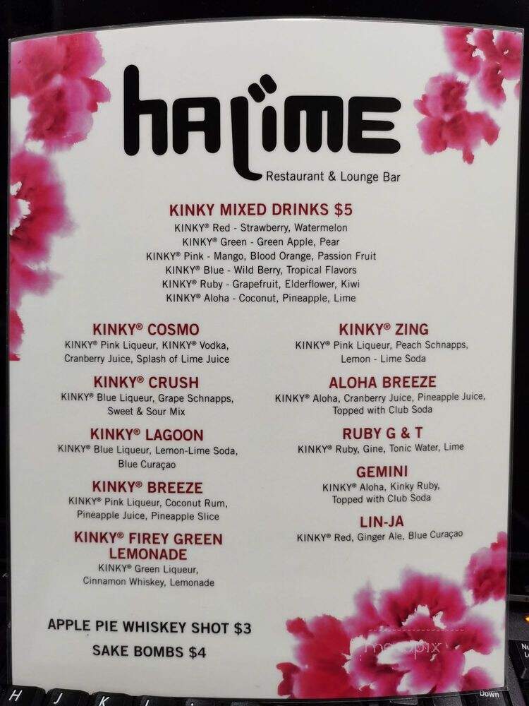 Hajime - Elk River, MN menu_pic