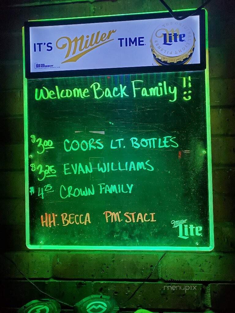 Schooners Sports Bar - San Antonio, TX menu_pic