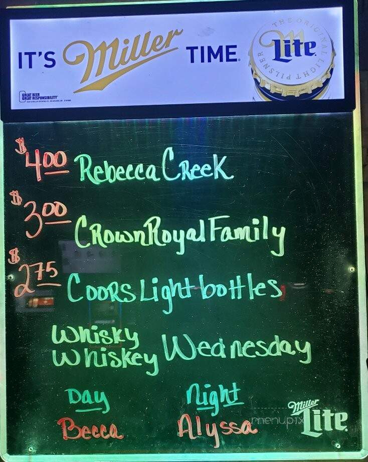 Schooners Sports Bar - San Antonio, TX menu_pic