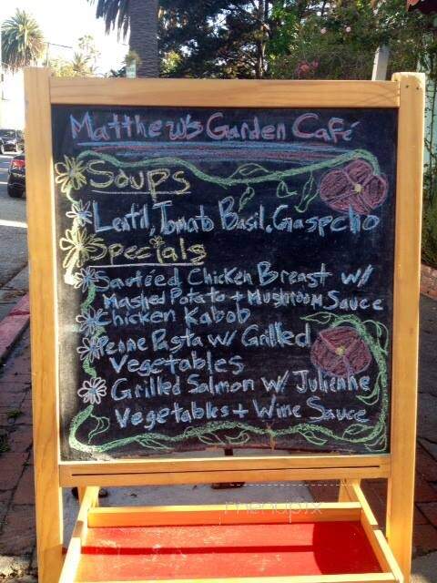 Matthew's Garden Cafe - Pacific Palisades, CA