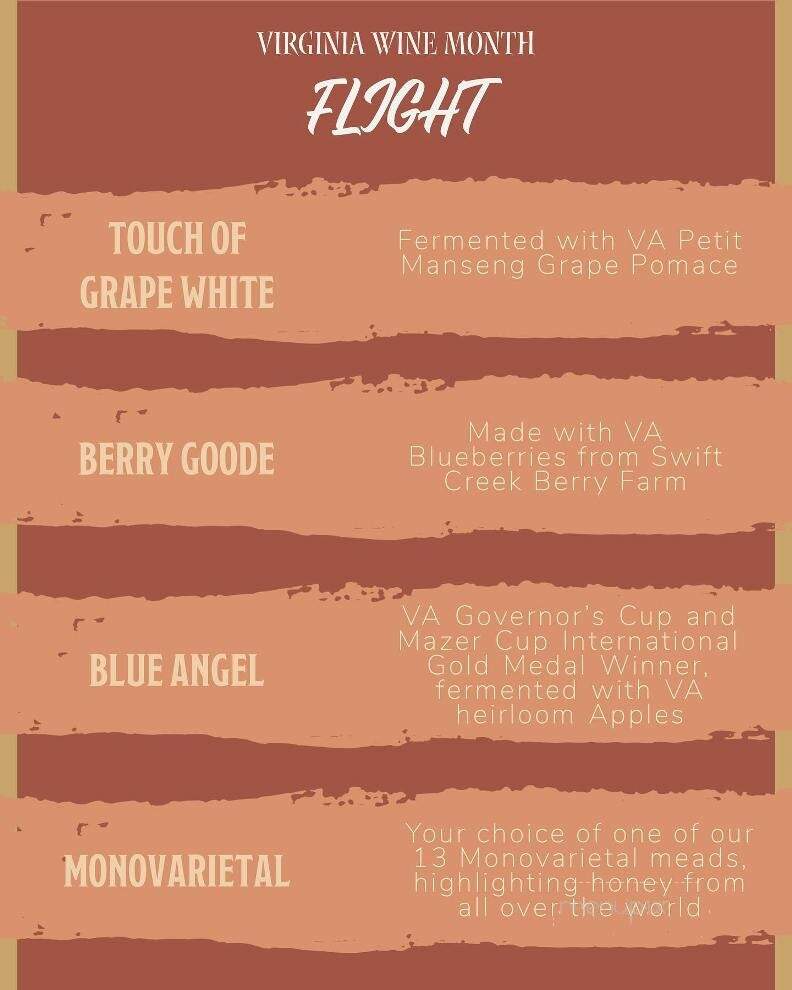 Black Heath Meadery - Richmond, VA menu_pic
