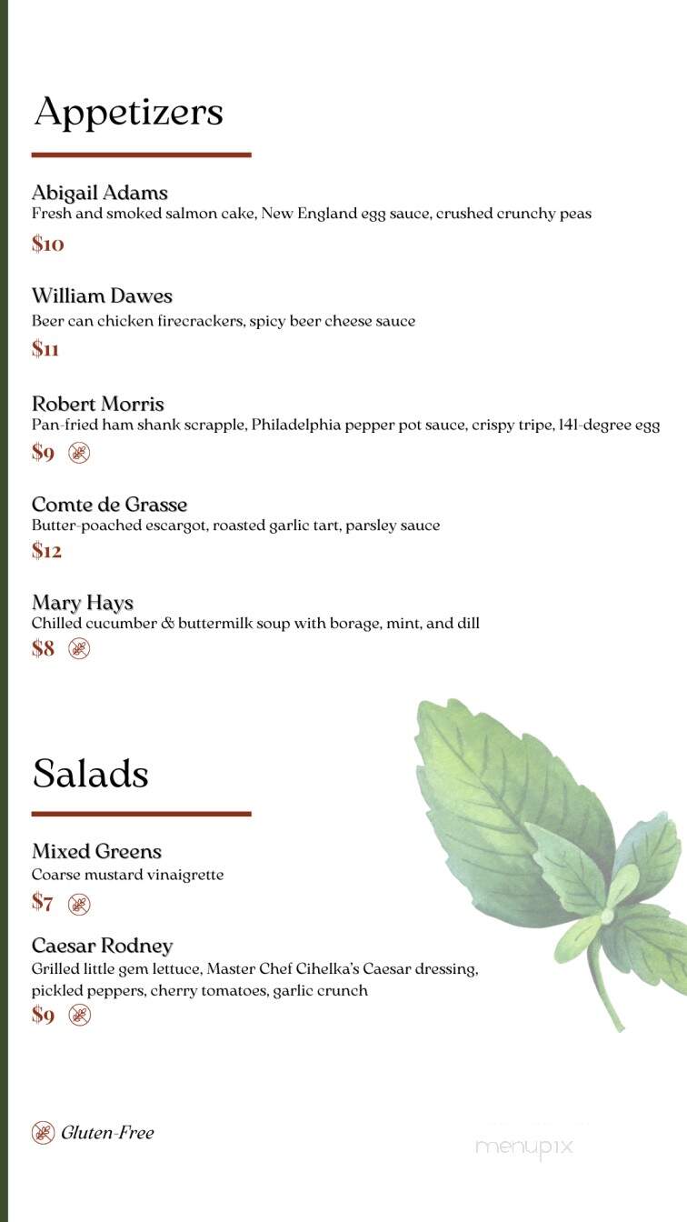Sybaris - Albany, OR menu_pic