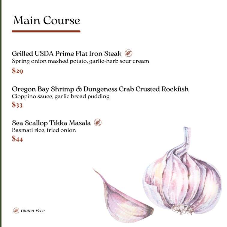 Sybaris - Albany, OR menu_pic