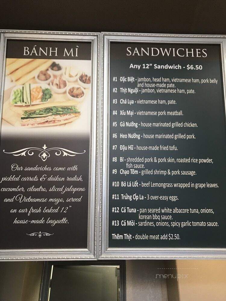 Banh Mi Coda - Albuquerque, NM menu_pic