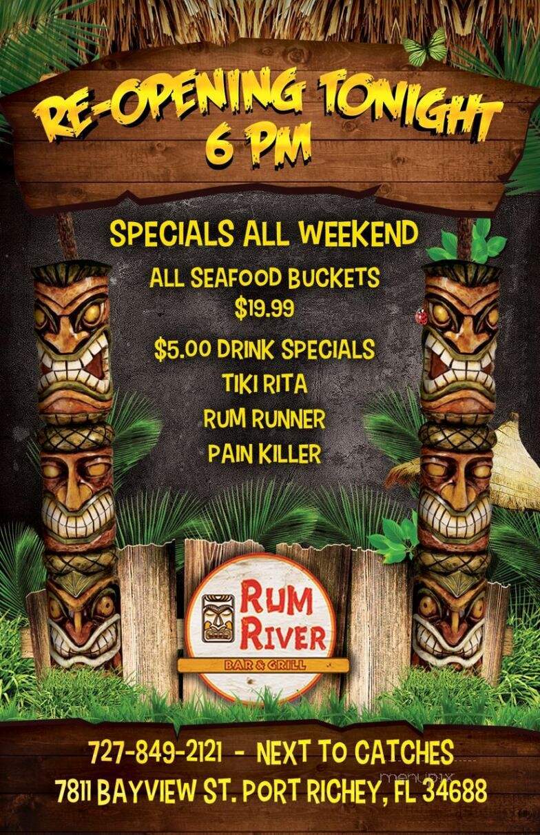 Rum River Tiki Bar - Port Richey, FL