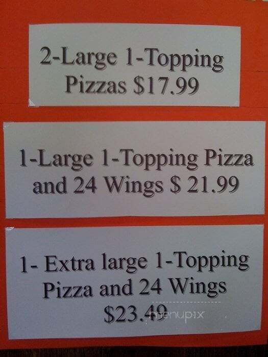 Barro's Pizza - Goodyear, AZ menu_pic