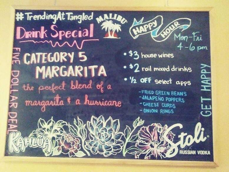 Tangled Hickory Wine Bar - Viroqua, WI menu_pic