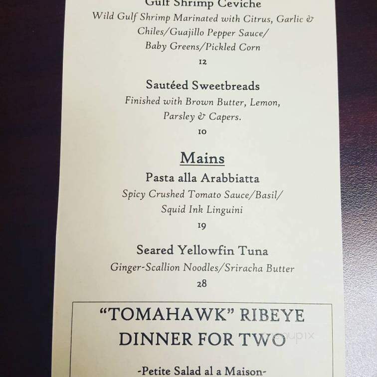 Savor - Niagara Falls, NY menu_pic