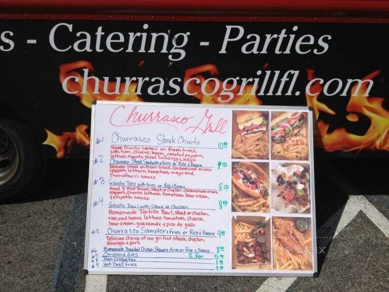 Churrasco Grill Food Truck - West Palm Beach, FL menu_pic