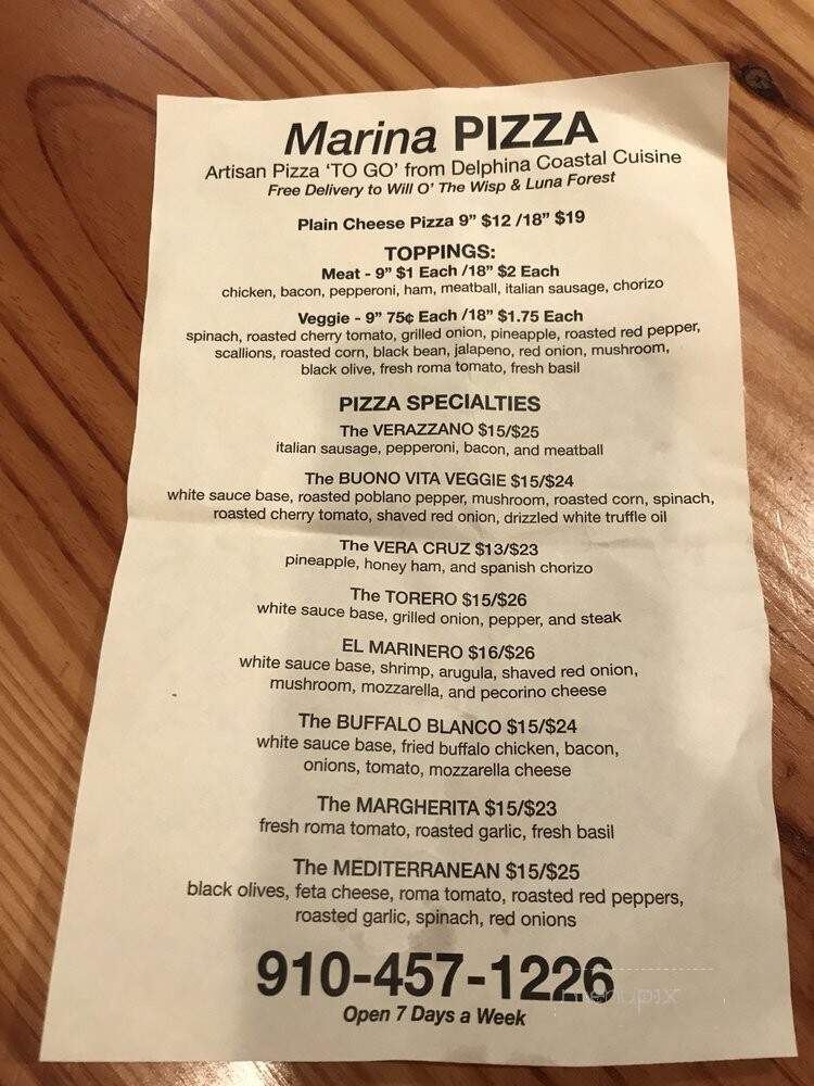 Delphina Cantina - Bald Head Island, NC