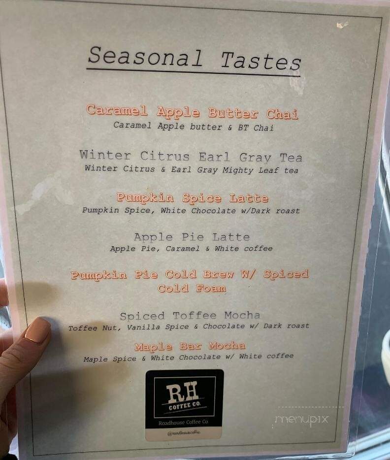 Roadhouse Coffee Co. - Coeur D'Alene, ID menu_pic
