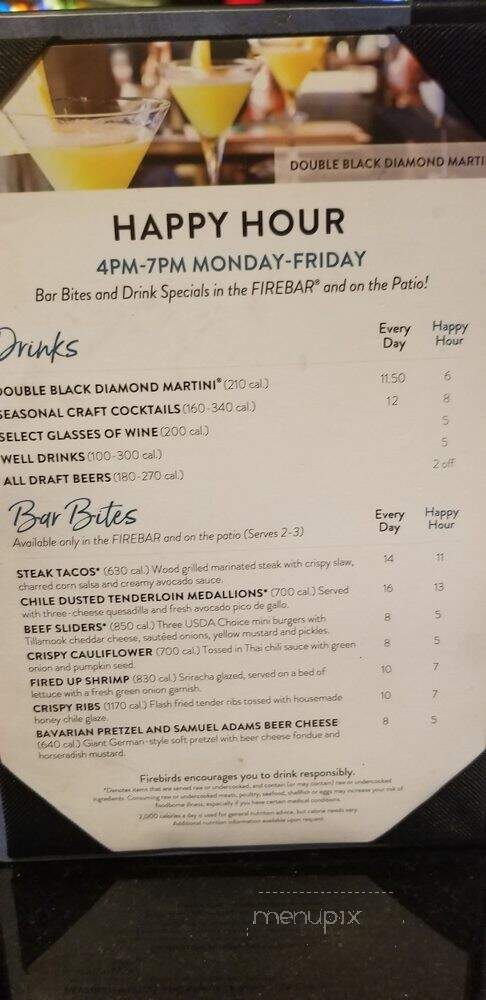 Firebirds Wood Fired Grill - Brentwood, TN menu_pic