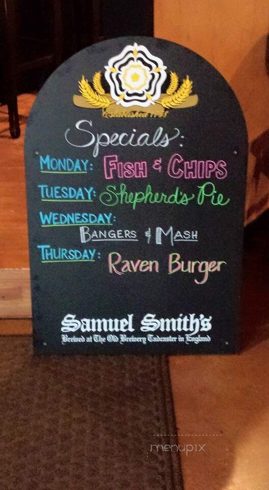 Black Raven - Choctaw, OK menu_pic
