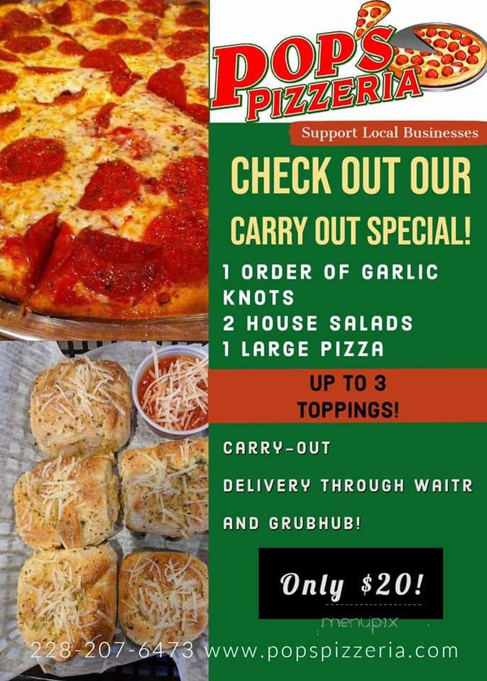 Pop's Pizzeria - Biloxi, MS