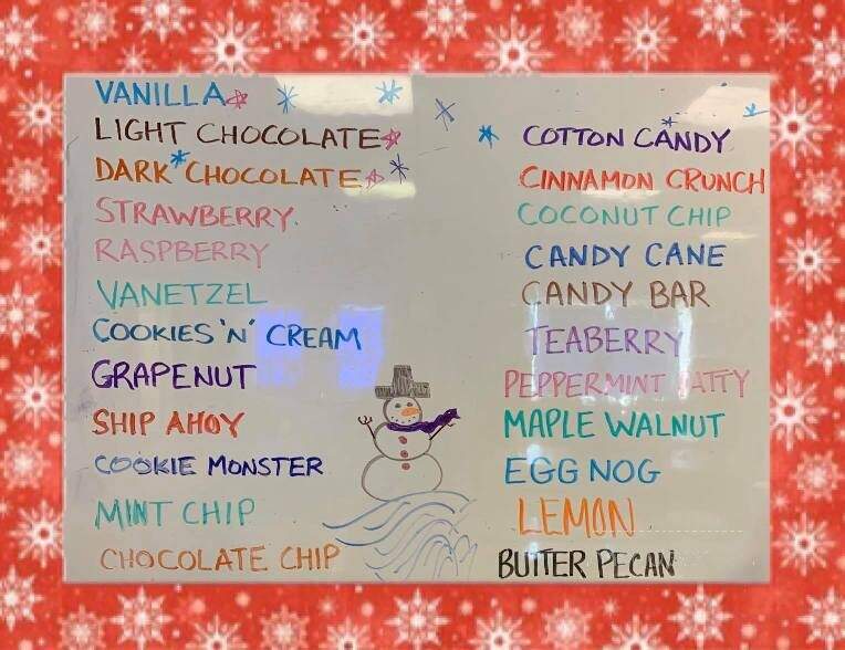 Goose Bros. Ice Cream - Shippensburg, PA menu_pic