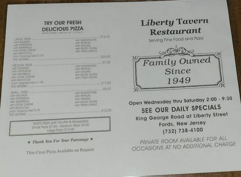 Liberty Tavern Restaurant - Woodbridge Township, NJ