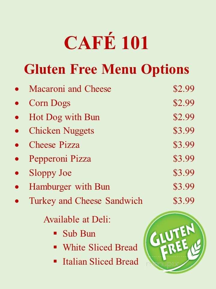 Otc Cafe 101 - Springfield, MO menu_pic