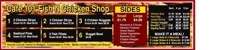 Otc Cafe 101 - Springfield, MO menu_pic