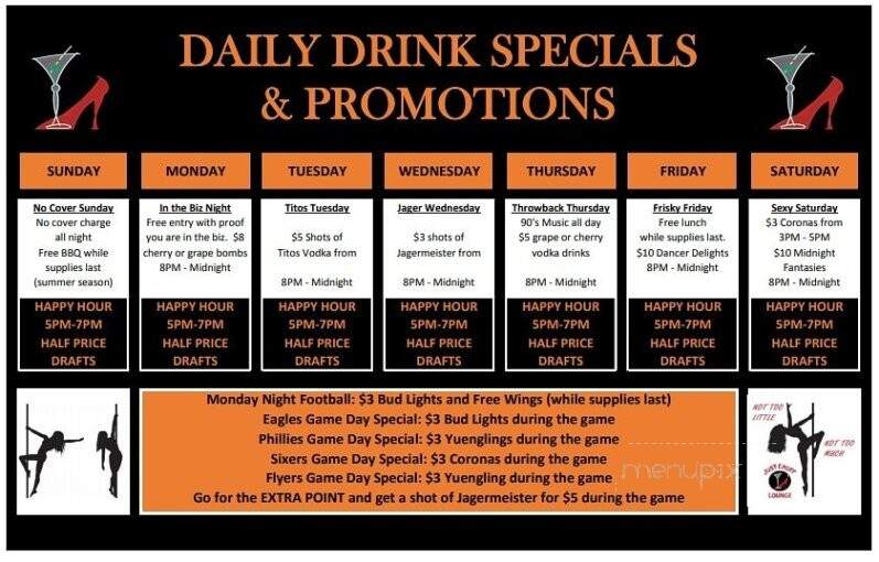 Just Enuff Lounge - King of Prussia, PA menu_pic