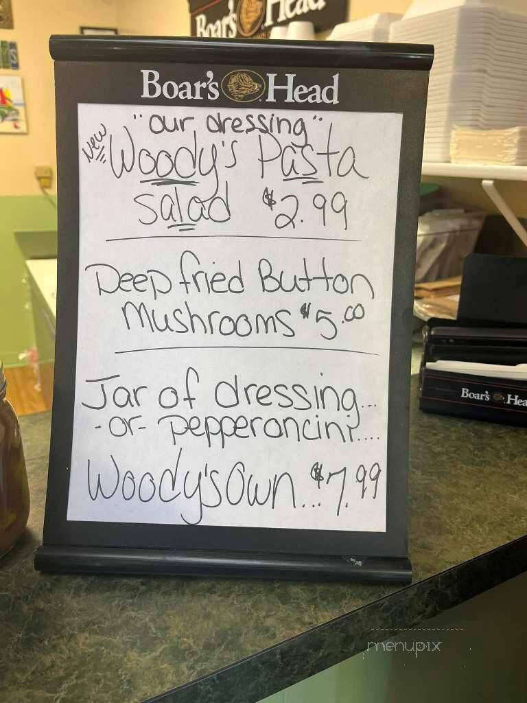 Woody's Blvd Hoagies - Altoona, PA menu_pic
