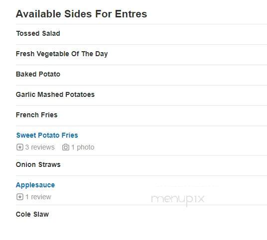 Cassell's Grille - Mount Holly Springs, PA menu_pic