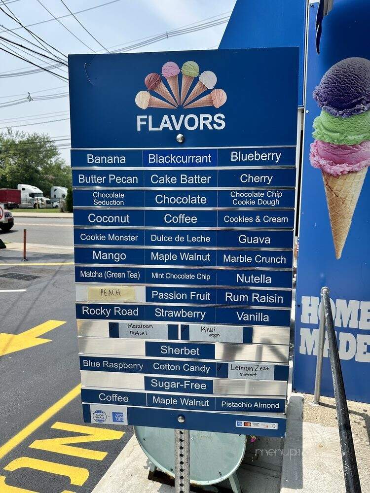 Ice Cream on Grand - Englewood, NJ menu_pic