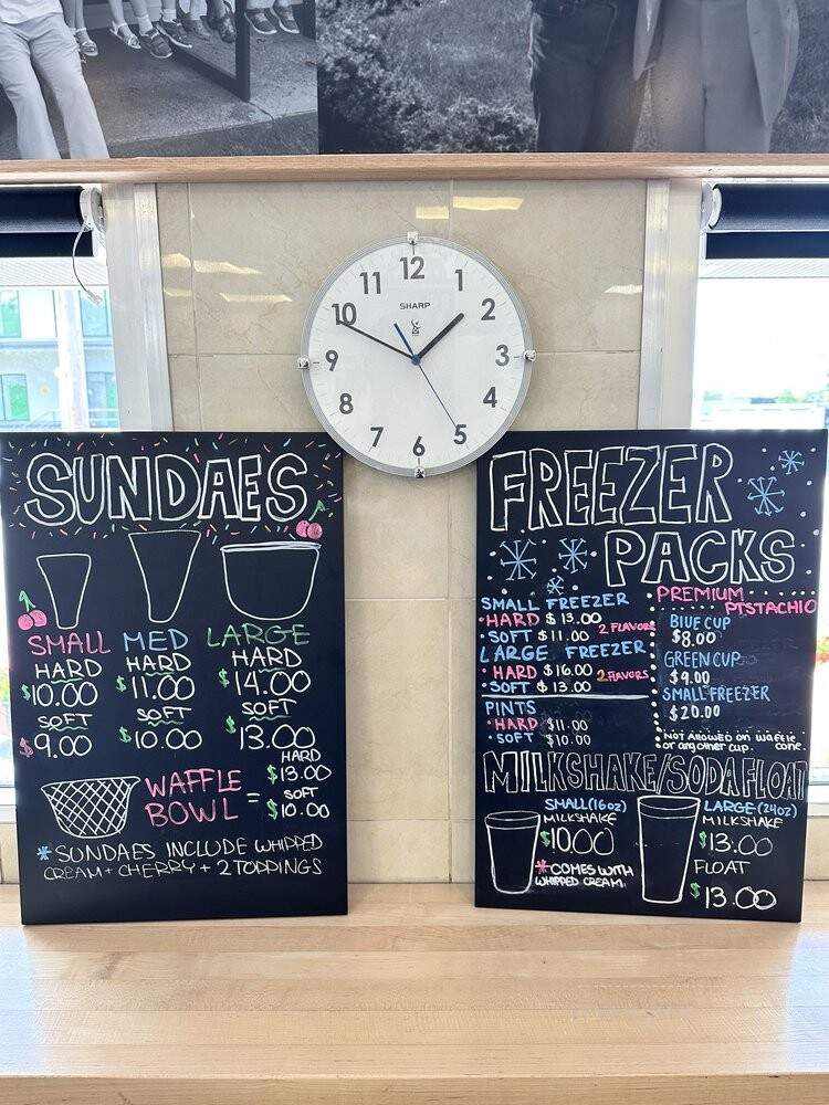 Ice Cream on Grand - Englewood, NJ menu_pic
