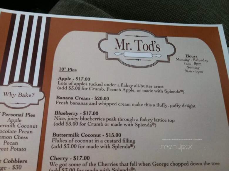 Mr. Tod's Pie Factory - Somerset, NJ