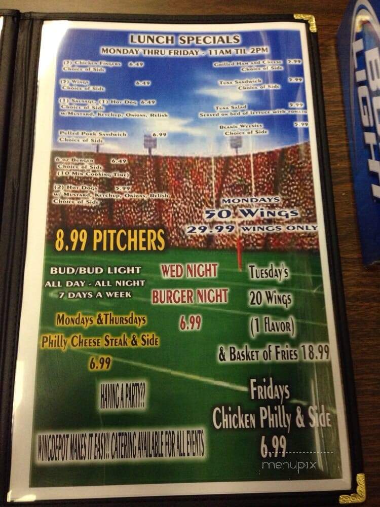 WingDepot - Jacksonville, FL menu_pic