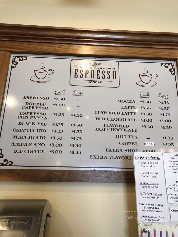 Lester Farms Bakery - Winters, CA menu_pic