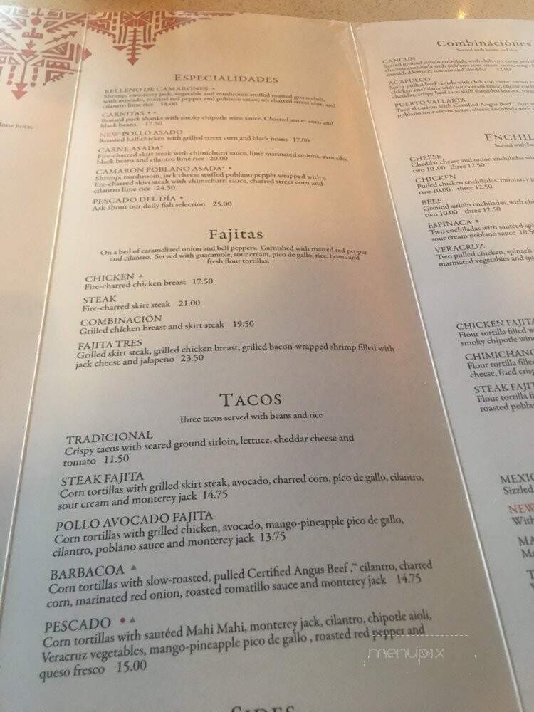 Cantina Laredo - Wesley Chapel, FL menu_pic